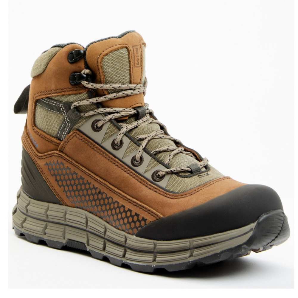 BROTHERS AND SONS size 13 5.5" WATERPROOF HIKER WORK BOOTS - SOFT TOE